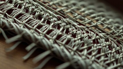 AI generated illustration of a fabric texture