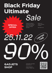 Black Friday Event Poster Template