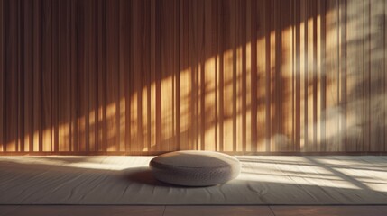 The Serene Sunlit Minimalist Room