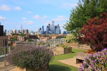 City of London rooftop garden