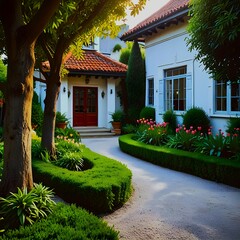 Obraz premium garden in the garden