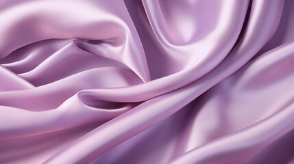 Obraz premium Rich Lavender Silk Fabric Texture - Perfect for Luxurious Designs