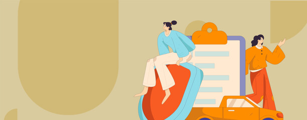 People exercising healthy running vector internet operation illustration
