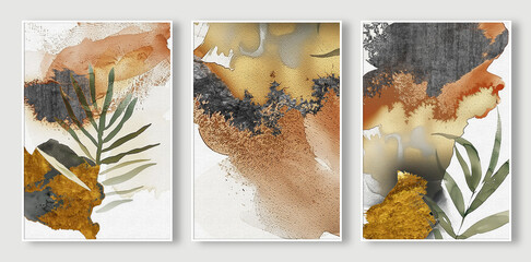 Abstract art oil painting style artwork decoration, wallpaper, mural, carpet, hanging picture © Wirestock