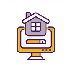 Real Estate vector icon