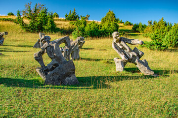 Figurenfeld im Hessental, Stadt Eichstaett, Naturpark Altmühltal