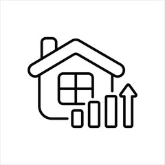Growth vector icon