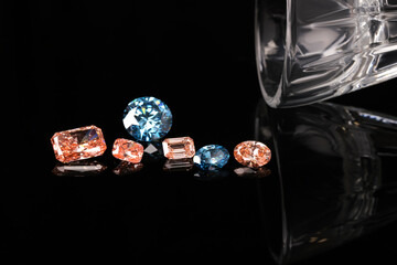 diamond, jewelry, gem, stone, jewel, luxury, crystal, ring, precious, gift, gemstone, fashion, diamonds, blue, decoration, silver, glass, gold, jewellery, isolated, shiny, expensive, brilliant, 3d, ge