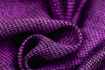 Fototapeta premium Purple colored fabric that looks like something out of the ordinary