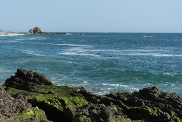 Laguna beach on a sunny afternoon