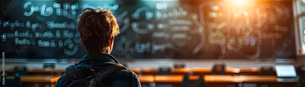 Poster visualizing complex algebraic concepts through dynamic educational technology