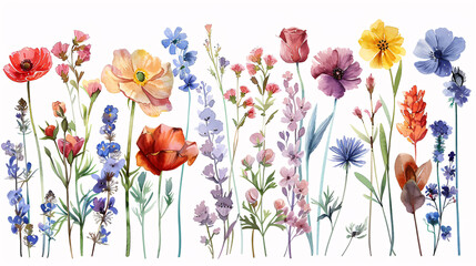 Naklejka premium Watercolor illustration of pink peonies and buds, ideal for celebration and garden-themed designs, isolated on white background
