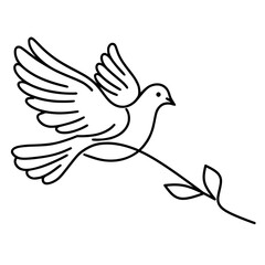 dove lineart