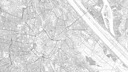 Obraz premium 3D illustration of city and urban in Vienna Austria