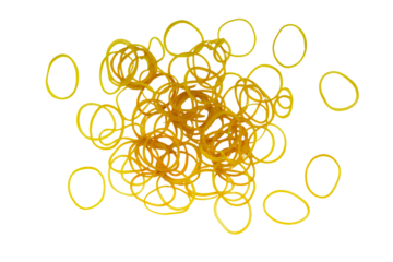 pattern of rubber isolated on a transparent background