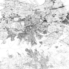Naklejka premium 3D illustration of city and urban in Sydney Australia