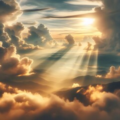 Mesmerizing Cloudscape Captivating Nature's Canvas in High Quality Stock Images