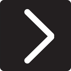 Arrow Sign Simple Icon Sign