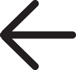 Arrow Sign Simple Icon Sign