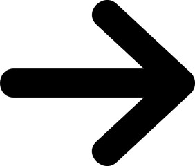 Arrow Sign Simple Icon Sign