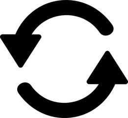 Refresh Circles Page Icon Simple