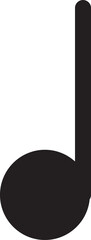 Music Note Icon Png Black