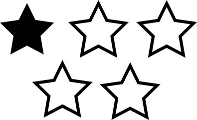 Star Rating Score Icon