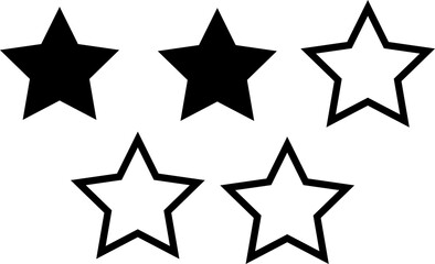 Star Rating Score Icon
