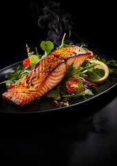 Salmon Food Photography