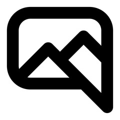 commen image line icon for user interface