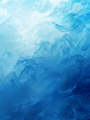 Obraz premium Abstract background with blue dynamic waves 