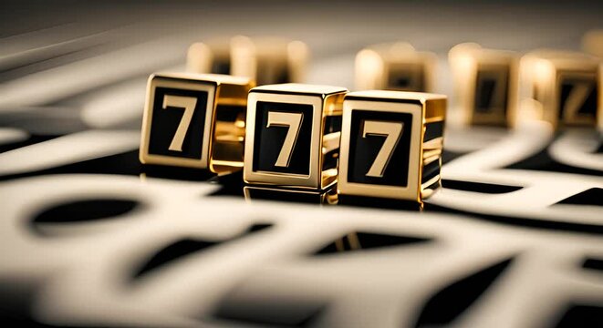 Number 777 in the casino.	
