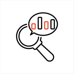 Analytics  vector icon