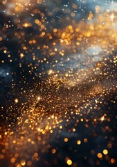 Obraz premium Abstract Gold Glitter Background