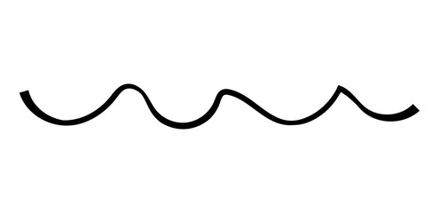Dry brush mark, pencil squiggle and scribble. Hand drawn vector crayon various line, spiral and doodle. Black rough highlighter, chalk stroke, pencil divider. Curly line. Scratchy