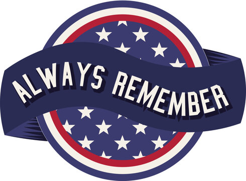 Always Remember American Patriotic Clipart