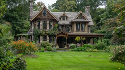 Charming Cottage Nestled in Lush Greenery