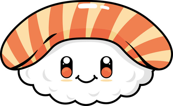 recommend clip art: cute and kawaii sushi