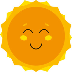 cute and kawaii little sun