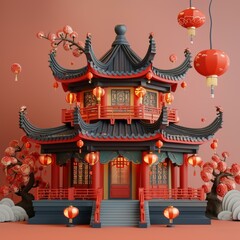 Fototapeta premium Chinese New Year Celebration