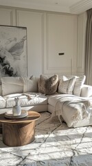 Modern Minimalist Living Room Interior