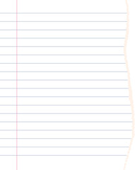 Paper scraps. Torn pieces of paper, with torn edges for notes, realistic torn pieces of blank note pages. Vector illustration isolated