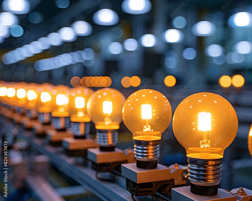 Poster automated led light bulb production line for energy efficient lighting solutions