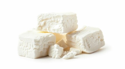 Marshmallow isolated on a white background