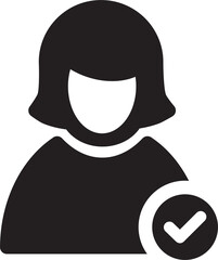 Contact Icon Silhouette