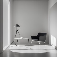 minimalistic interior space - 1