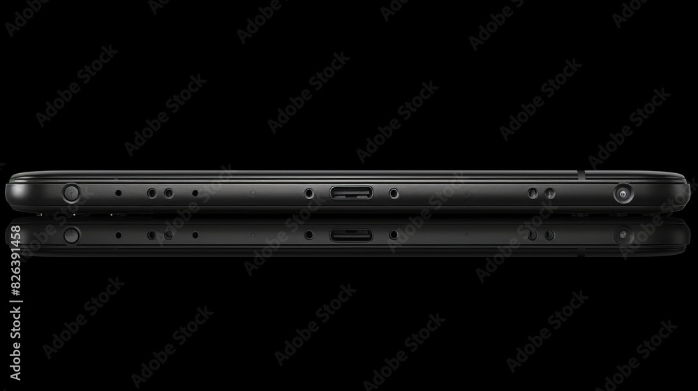 Poster depict a sleek and minimalist smartphone design that features a super slim profile and advanced touc