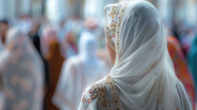 A major Muslim festival marking the end of Ramadan. It includes prayers and celebrations with family and community.