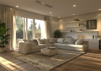 Scandinavian Style: Cozy Living Room Design