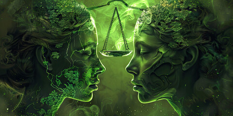 Moral Agency (Green): Signifies the capacity of individuals to act according to their own moral principles and values